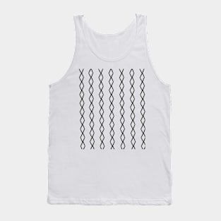 Mudcloth Pattern Minimalist  Abstract  Geometric Shapes Boho  Pattern Tank Top